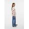 VERO MODA GIRL kersttrui ecru gebreid