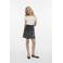 VERO MODA GIRL A-lijn rok met pailletten zwart