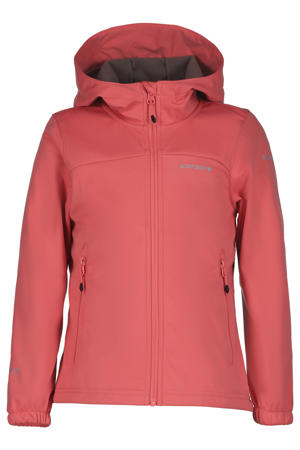 softshell jas Kleve koraalrood