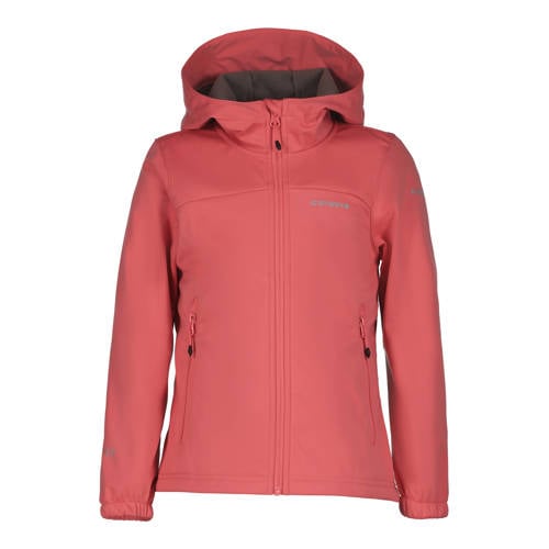 Icepeak softshell jas Kleve koraalrood afbeelding