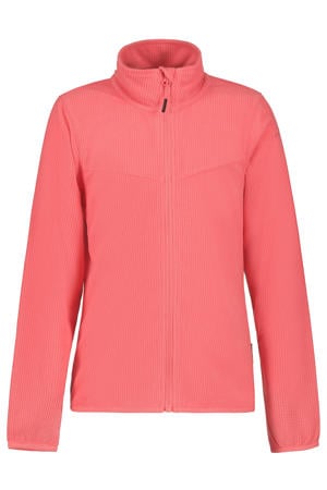 fleece outdoor vest roze