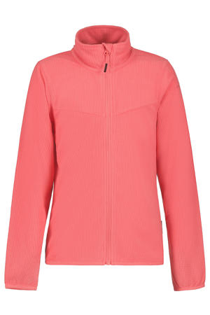 fleece outdoor vest roze