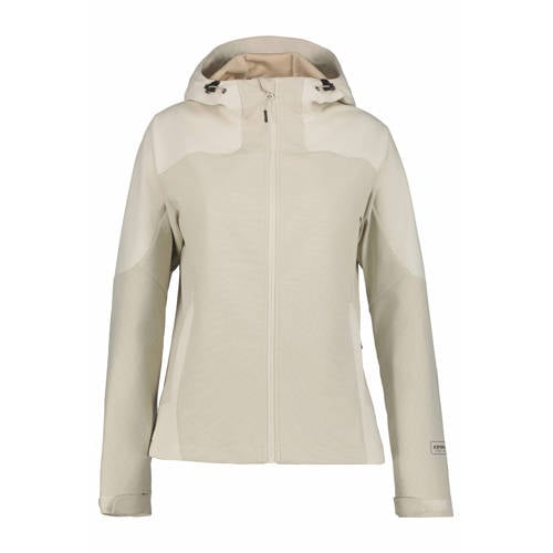 Icepeak softshell jas Burnet beige afbeelding
