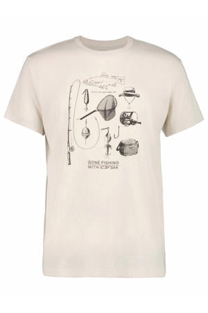 T-shirt Millington zand