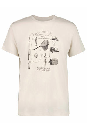 T-shirt Millington zand