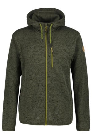 outdoor vest Manawa donkergroen