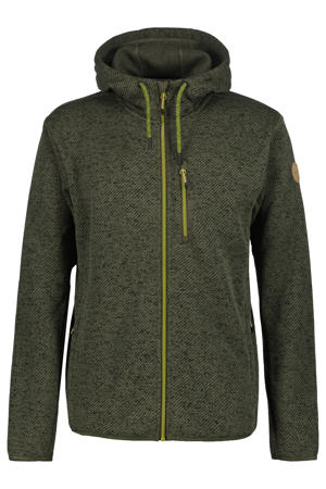 outdoor vest Manawa donkergroen