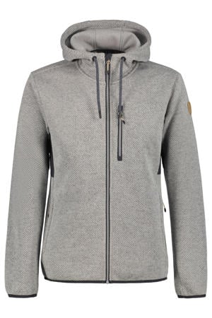 outdoor vest Manawa lichtgrijs