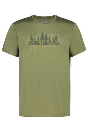 T-shirt Bearden olijfgroen