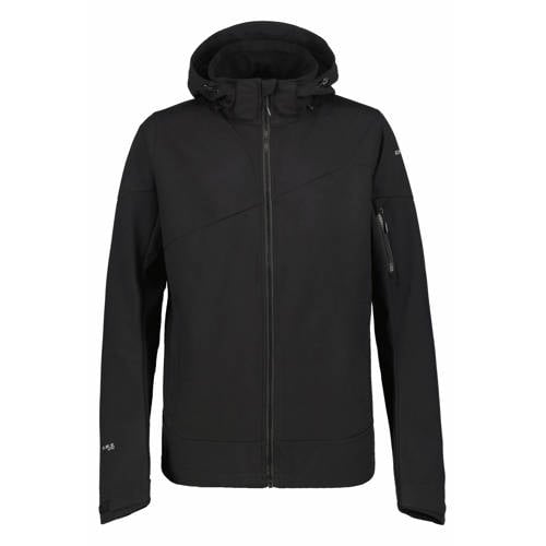 Icepeak softshell jas Barmstedt zwart afbeelding