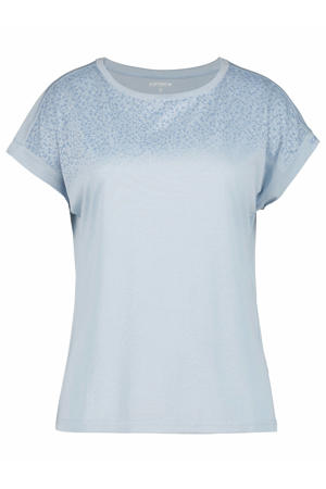 T-shirt Brownfield lichtblauw