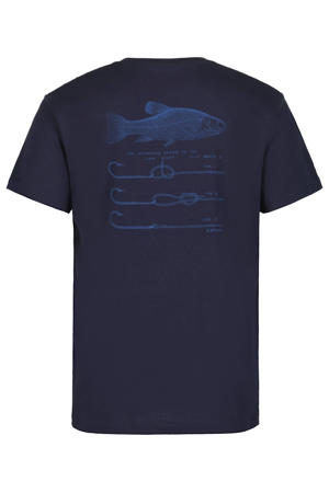 T-shirt Mocbach donkerblauw