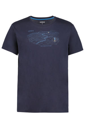 T-shirt Beeville blauw