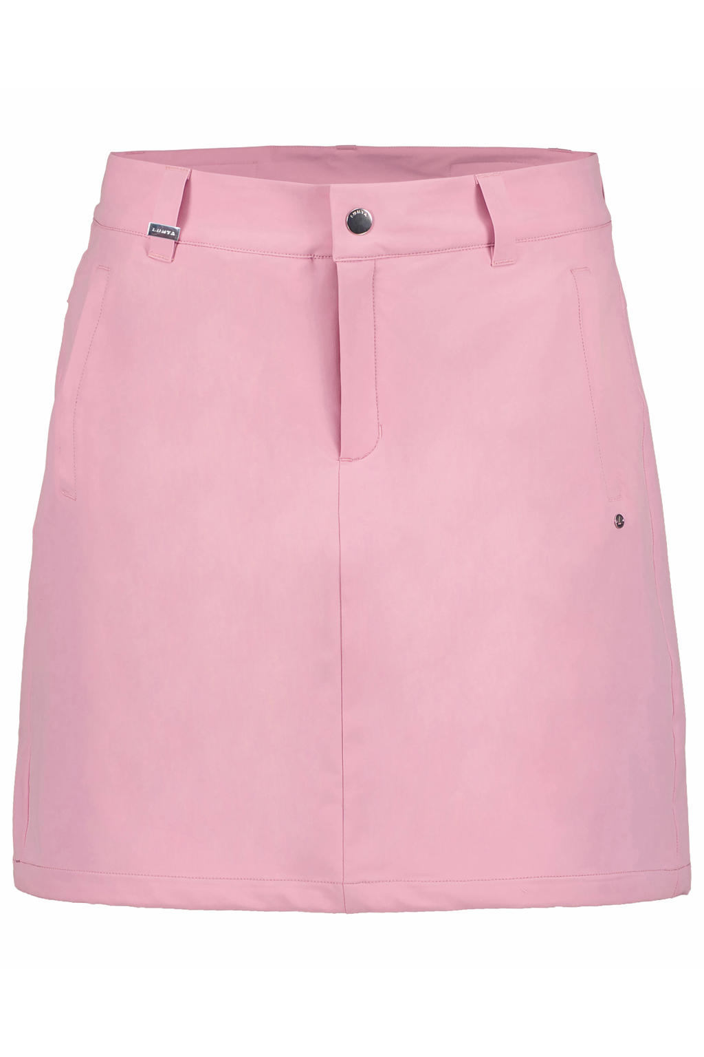 Roze dames Luhta outdoor skort Hopiala van polyester met regular waist, ritssluiting en effen