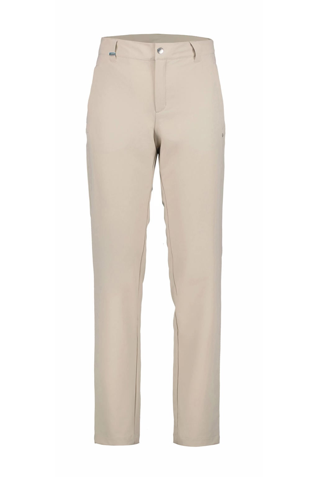 Grijze dames Luhta outdoor broek Ekholm van polyester met regular waist, ritssluiting en effen