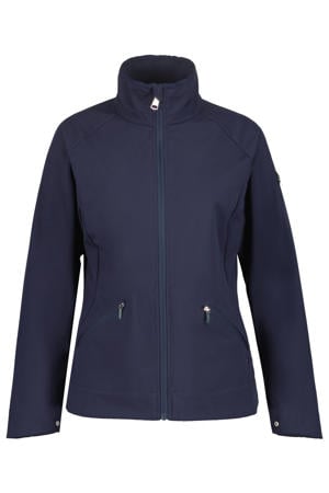softshell jas Ainola donkerblauw