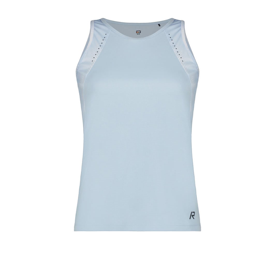 Lichtblauwe dames Rukka Millola sportshirt van polyester met ronde hals