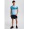 Rukka hardloopshirt Muukko Print lichtblauw