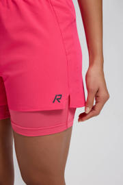 thumbnail: Rukka hardloopshort Makela 2-in-1 roze