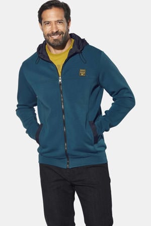 HALMAR sweatvest Plus Size petrol