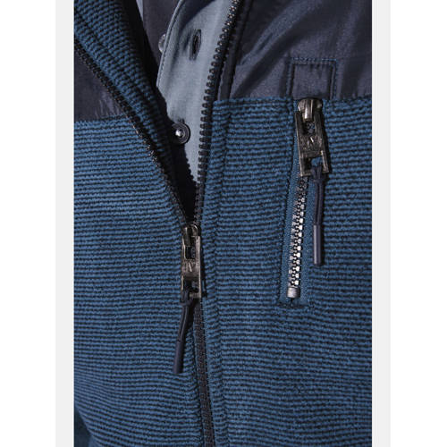 Jan Vanderstorm JORVIK fleecevest Plus Size blauw afbeelding