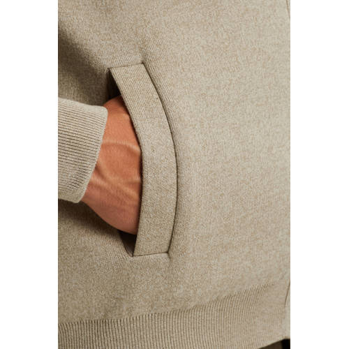 PME Legend vest met ingebreid patroon beige afbeelding