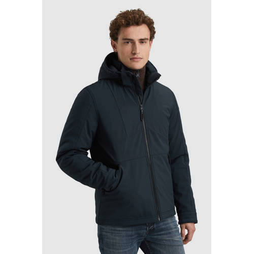 Cast Iron softshell jas donkerblauw afbeelding