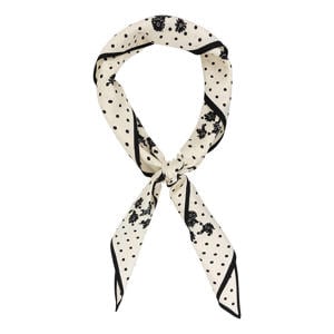 sjaaltje Dottie Daisy ecru/zwart