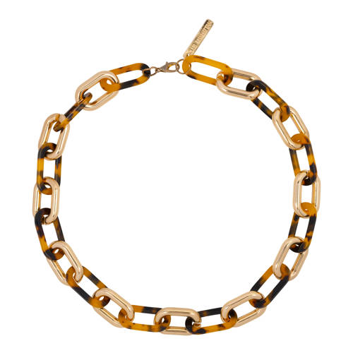 Club Manhattan ketting Tortoise Link bruin afbeelding