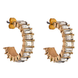 oorbellen Mercury Hoops goudkleurig