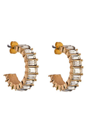 oorbellen Mercury Hoops goudkleurig