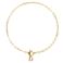 Club Manhattan ketting Initial D goudkleurig