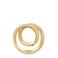 Club Manhattan sjaalring Luna Swirl goudkleurig