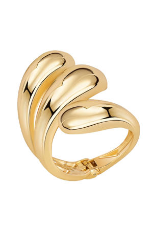 armband Aurora Cuff goudkleurig