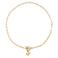 Club Manhattan ketting Initial M goudkleurig