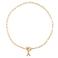 Club Manhattan ketting Initial A goudkleurig
