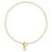 Club Manhattan ketting Initial S goudkleurig
