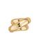 Club Manhattan sjaalring Swirl goudkleurig