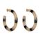 Club Manhattan oorbellen Dottie Dot Hoops beige