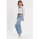 Cache Cache high waist wide leg jeans medium blue