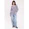 Cache Cache blouse blauw/ wit