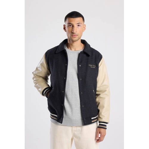 America Today baseball jacket grijs afbeelding