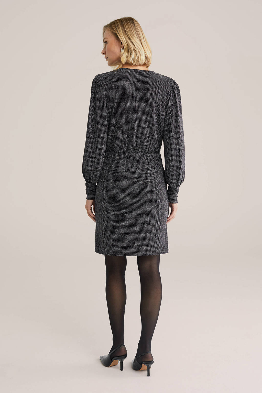 Jurk Shop Moment Jurk Vero Moda Tedora Beige Korte Jurk Dames