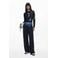 Desigual wide leg high waist broek zwart