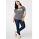 MS Mode high waist jeggings dark blue denim