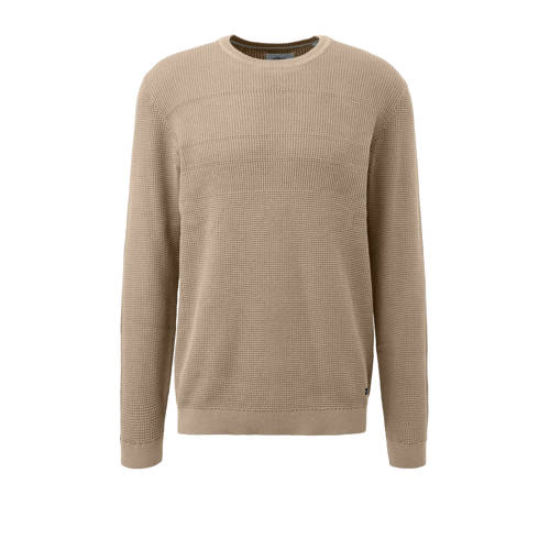 s.Oliver Big Size trui gebreid beige afbeelding