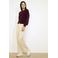 LOLALIZA cardigan donkerrood