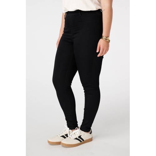 MS Mode high waist jeggings black denim afbeelding