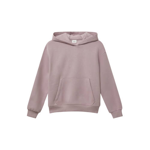 s.Oliver sweater met backprint oudroze afbeelding