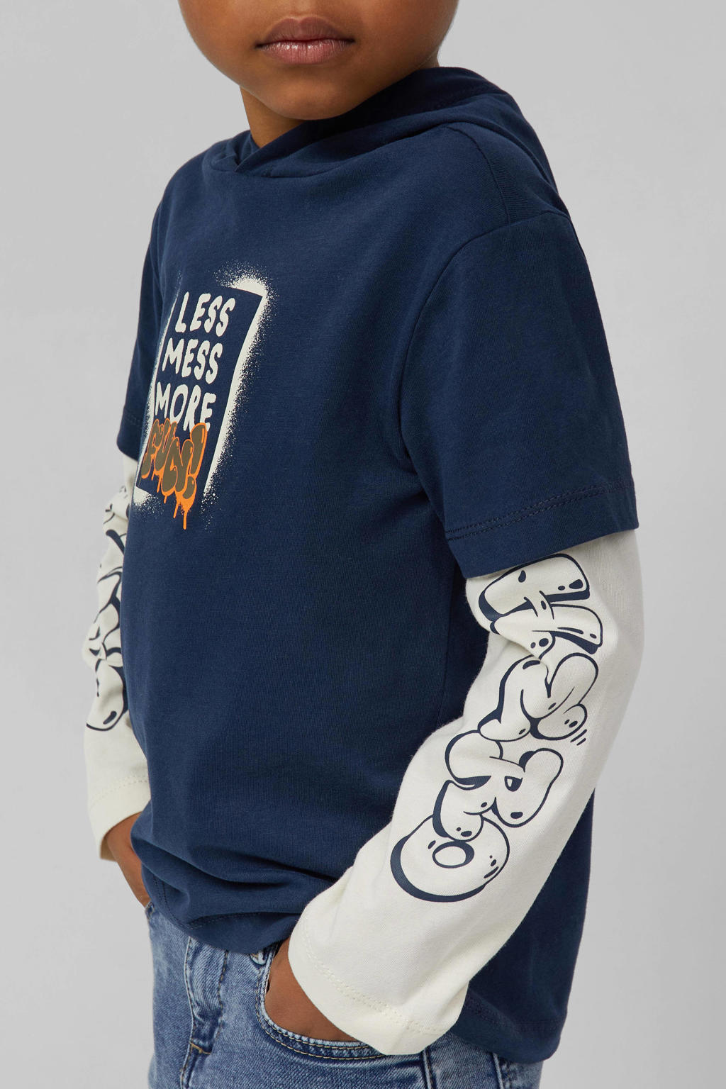 s.Oliver 2169191 jongens T-shirt met lange mouwen s.Oliver 2169191 jongens T-shirt met lange mouwen